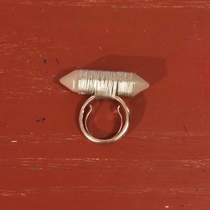 SOLDWire wrapped statement ring